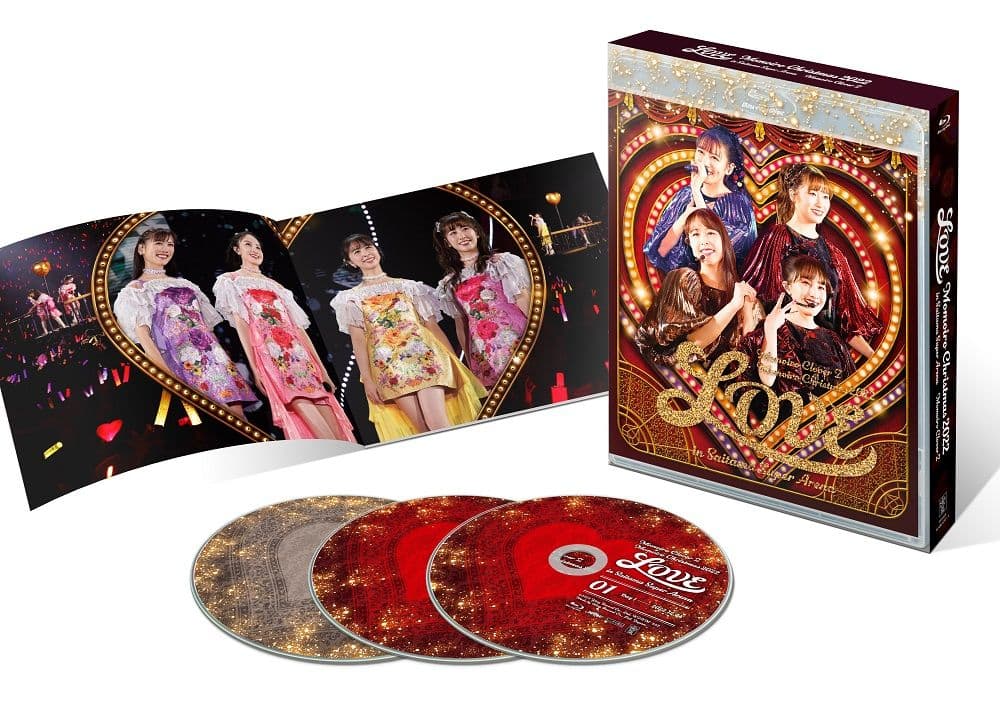 [USED] Blu-ray 3-disc set Momoiro Christmas 2022 Live Idol Bonus
