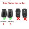 Geanta de acoperire pentru chei de mașină din aliaj de zinc pentru Toyota C-HR CHR Prius RAV 4 Camry Corolla 2017 2018 2020 2021 Accesorii pentru breloc