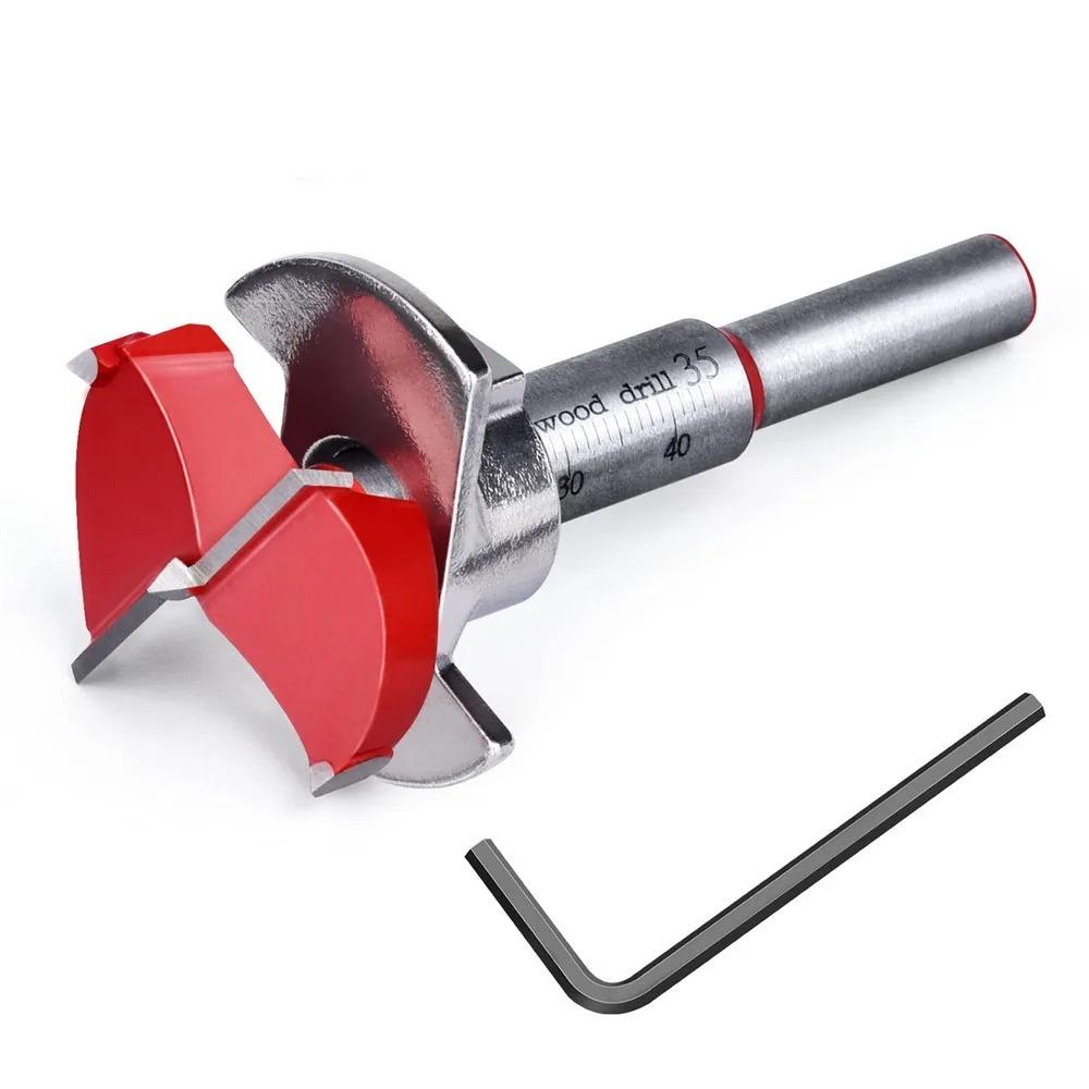 

Tungsten Carbide Drill Bit Diameter 35mm Hinge Reamer New Flat Wing Drill