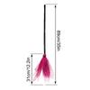 1pc Halloween Witch Broom Plastic Witch Broom Costume Accessory Hanging Flying Prop Halloween Party Cosplay Costume Supplies