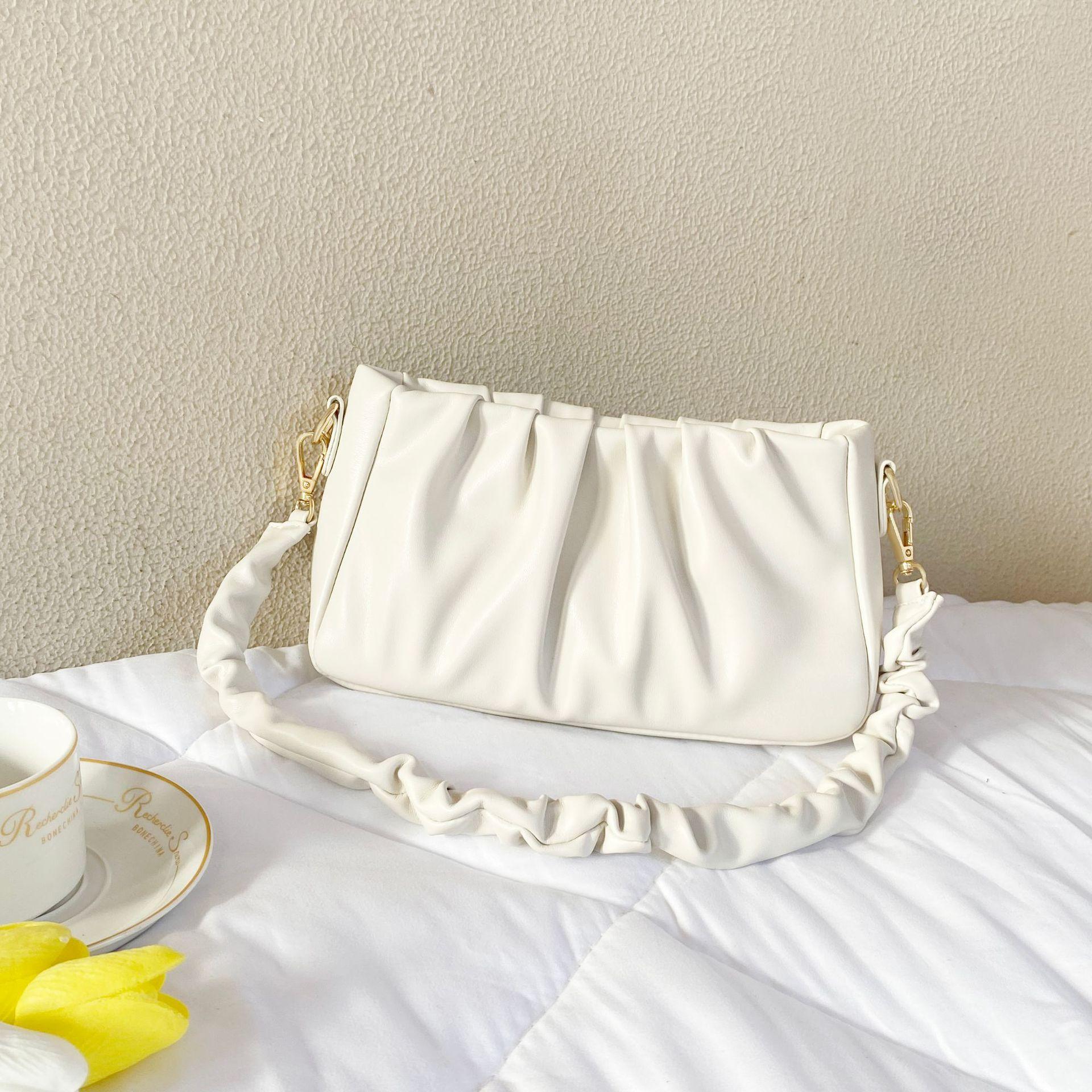 

Новая плиссированная сумка-облако, сумка-цепочка Pearl, сумка на плечо, женская сумка-слинг, оптовая продажа сумок через плечо для женщин