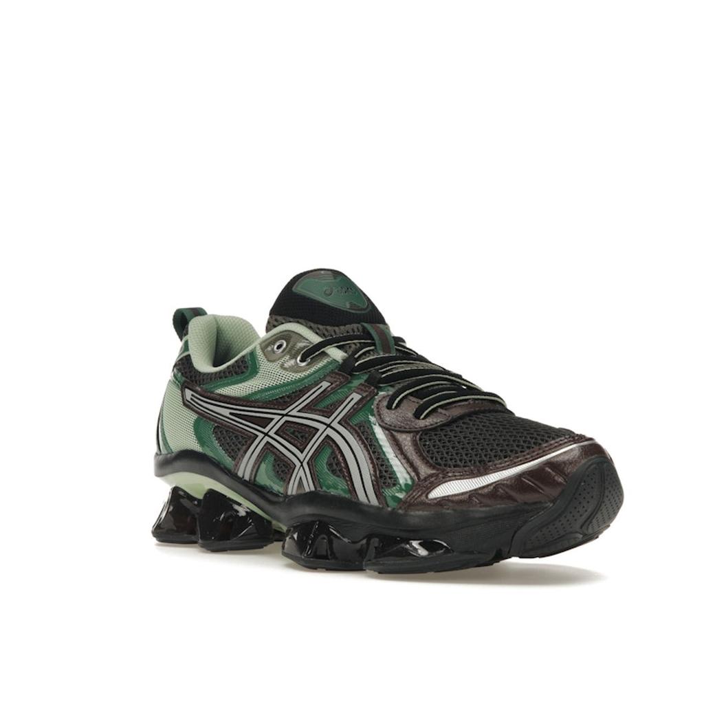 Asics Gel Quantum Kinetic Dark Sepia Shamrock Men Sneakers Brown Shamrock-Green 1203A270-251