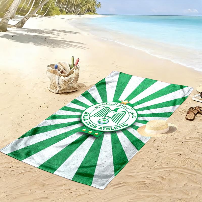 RCA Print Beach Towel, Large Soft Quick Dry Towel for Beach Camping Swimming