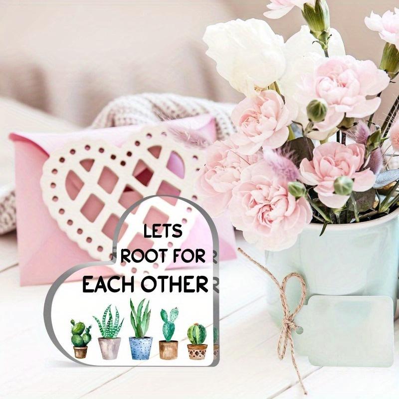 Psychotherapy Affirmations Heart - Positive Mental Health Decor for Counseling & Home Spaces