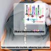Pack Of 10 Cheerleader Keychains Soft Polyester Accessories For Sports Enthusiasts Sturdy And Lightweight Design