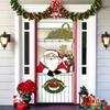 1PC Background Cloth Atmosphere Polyester Party Supplies Christmas Door Hanging Christmas Decorations Blanket