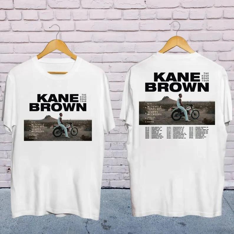 2025 Kane Brown The High Road Tour Shirt, Kane Brown 2025 Concer Size S-4XL Unisex T-Shirt XXXXL