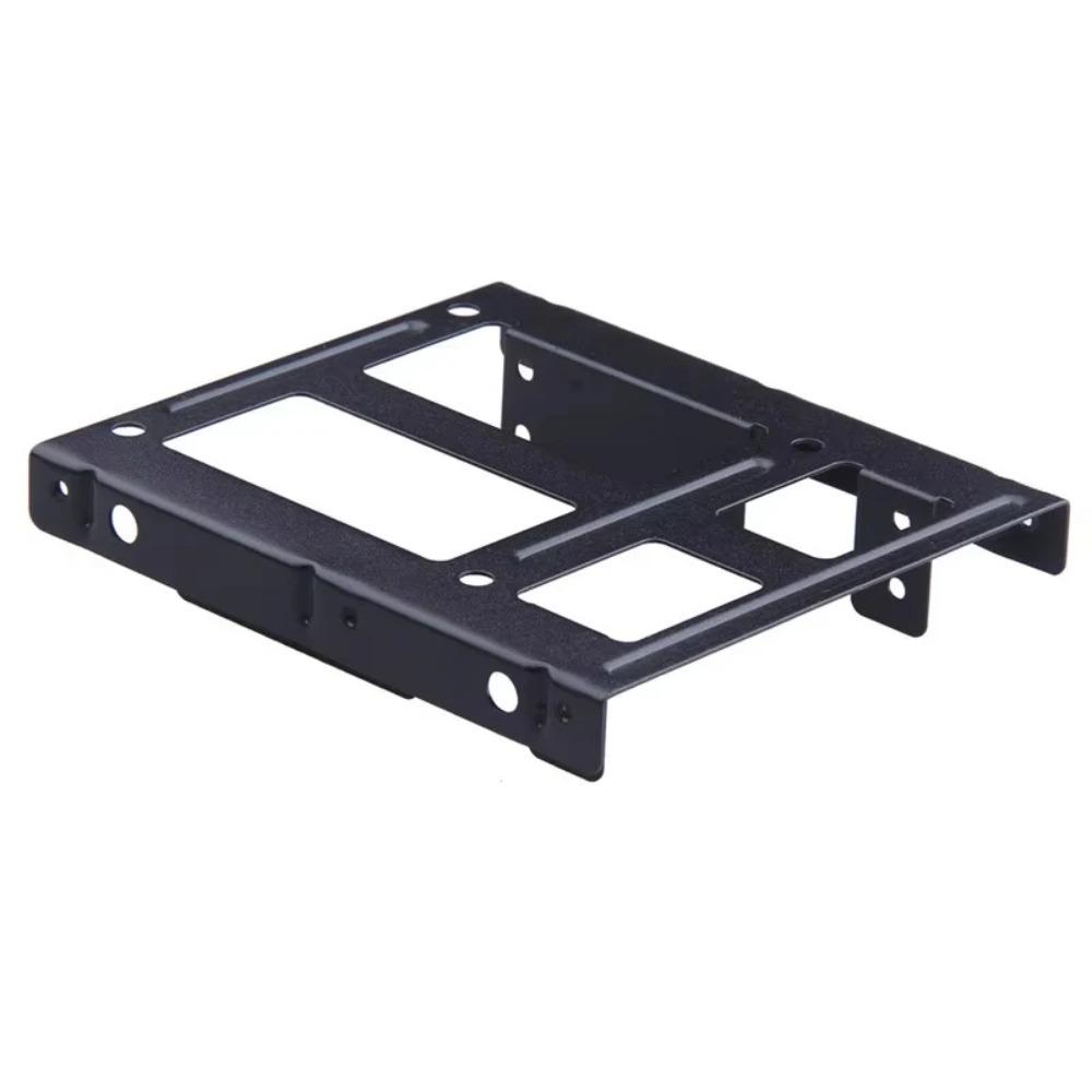 2.5 To 3.5 Inch Dual Hard Disk Bracket Support Two 2.5" SSD HDD Internal Adapter Desktop PC Hard Drive Mounting Fixed Bracket