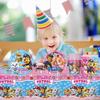 40pepole PAW Patrol Disposable Tableware Set Birthday Party Decor Patrol PAW Paper Plate Cup Kids Girls Favors Party Supplies