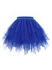 Women's Fluffy Mesh Ruffle Skirt - Short Princess Style