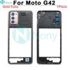 Neuer Mittelrahmen für Motorola Moto G31 G41 G42 Mittelrahmen Blende Mittelplatte Mit Kameralinse Ersatzteile