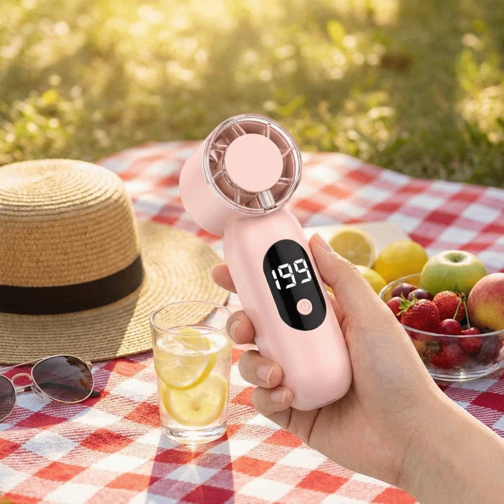 USB Charging Port Portable High-Speed Turbo Fan for 5V/1A 400mAh Daily Use