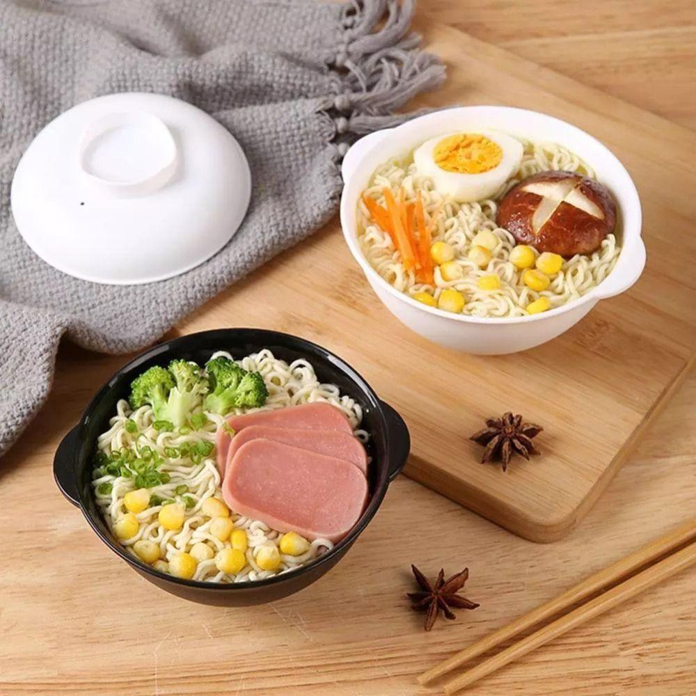 250ml Instant Noodle Bowls Multifunction Lunch Box Durable Rice Bowls  for Students