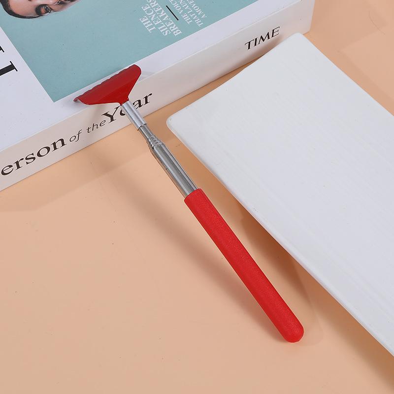 Seven-Tooth Stainless Steel Retractable Back Scratcher - Solo Use Itch Relief for Seniors