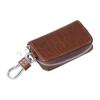 Keychain Men With Keyring PU Leather Zipper Key Case Bag Car Key Wallets Key Bag Case Car Key Case
