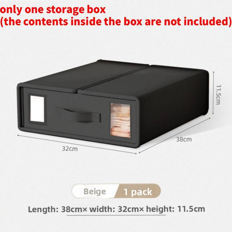 Modern Minimalist Oxford Cloth Foldable Storage Box For Bedroom Closet Organization
