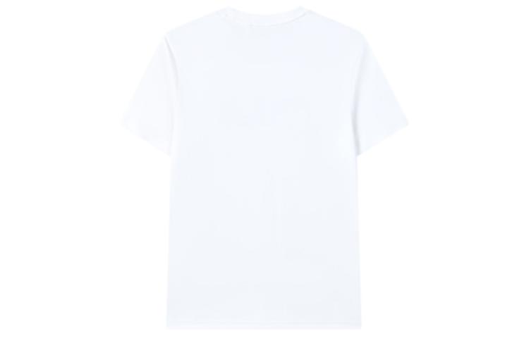 Men's FILA T-Shirts Men's White Crew Neck Moderate Straight Fit