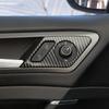 DT08 Car Interior Door Handle Panel Cover Trim for Golf 7 7.5 MK 7 2014- Door Seat Lock Button Panel Carbon Fiber