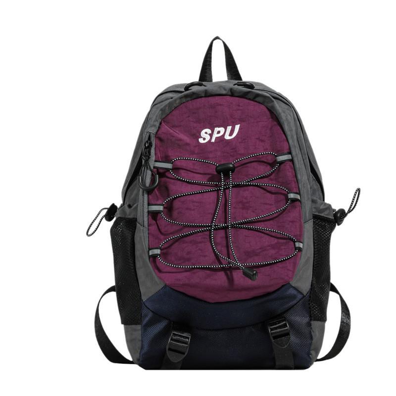 Oxford Cloth School Backpack For Students With Breathable Design For Middle Schoolers