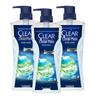 Clear Men Oil Control & Hydrating Shower Gel 3-Pack