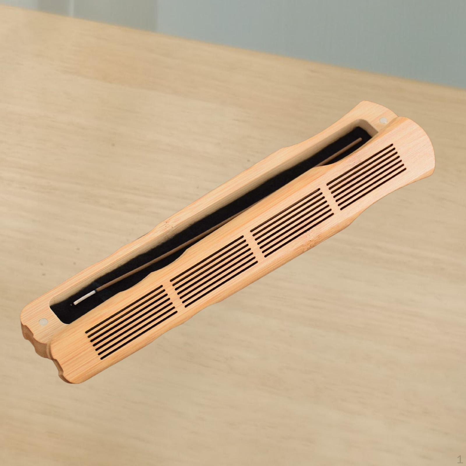 

Incense Sticks Case Incenses Storage Ornament with Lid Sturdy Polished Versatile Tray