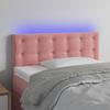 VidaXL LED Headboard Bedroom Furniture Single Bed Accessory Headboard Bed Frame Interior Pink 3122093