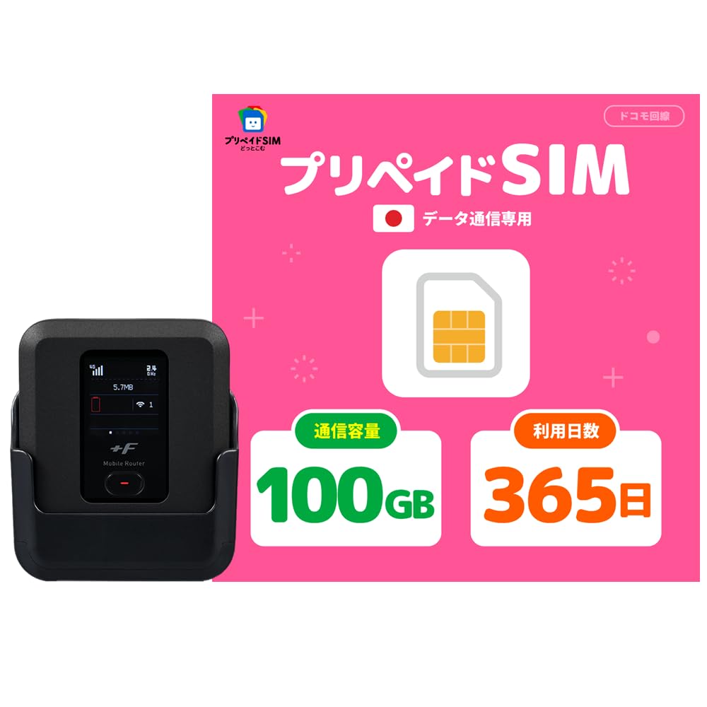 100G prepaid SIM 365 days a Fuji Soft Car Router FS040W Car Set cigarette socket No contract required No monthly fee charge not No return required