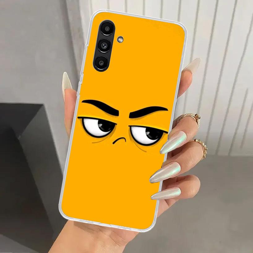 Funny Face Cute Phone Case for Samsung Galaxy A16 A26 A36 A56 A15 A25 A35 A55 A14 A24 A34 A54 A13 A23 A33 A53 A05S A04S A03S A15