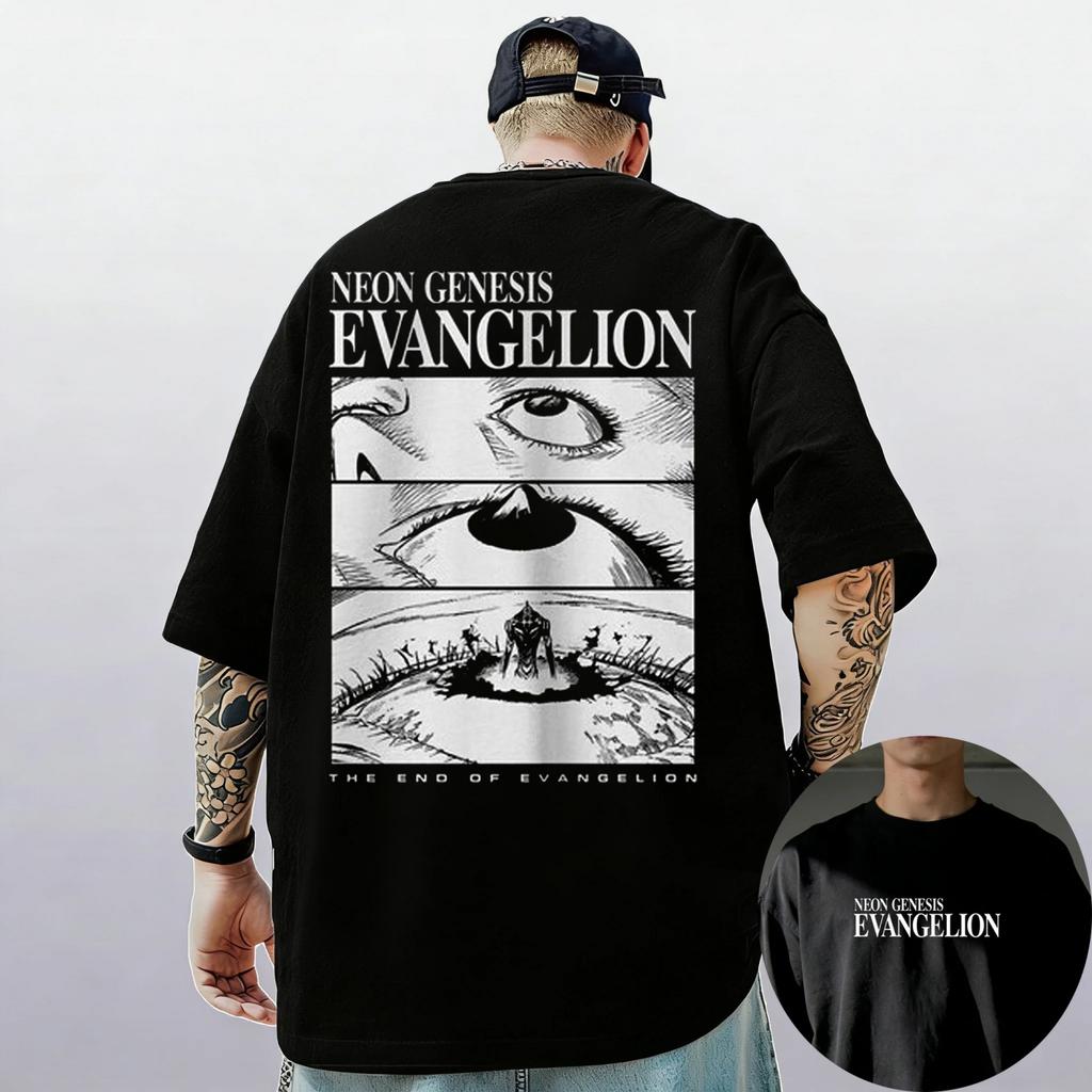 2026 Neon Genesis Evangelion Ayanami Rei Asuka Klasický Styl Krátký Rukáv Tričko Pánské Dámské Letní Rodinné Bavlněné Trička Top