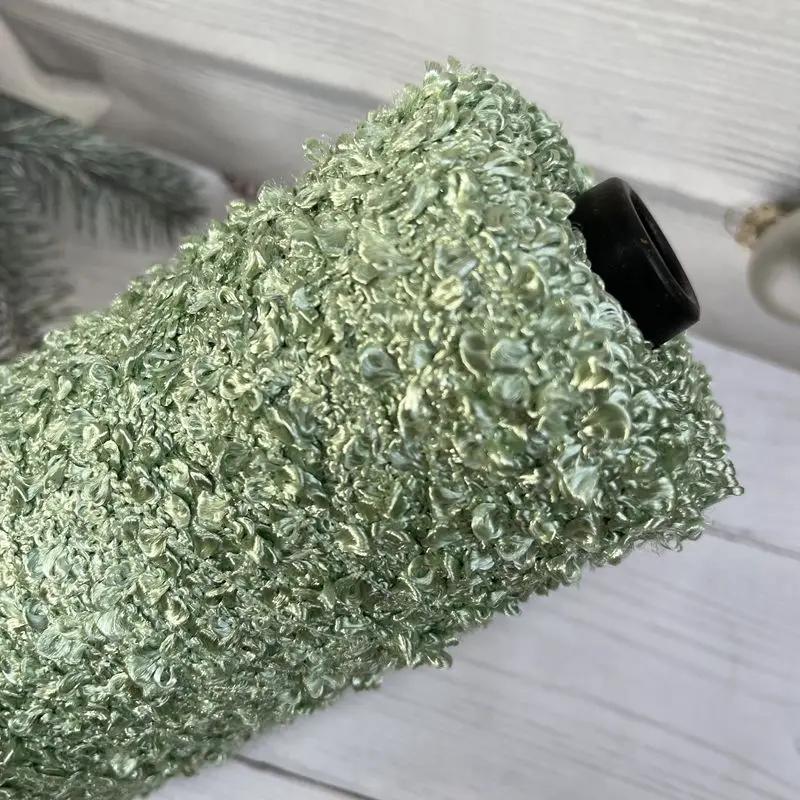 500g Big Ears, Double-sided Circular Yarn, Glossy Circular Yarn, DIY Handmade Mixed Thread Material, Hand Woven Scarf, Bag Yarn