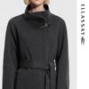 ELLASSAY Women's Wool Blend Wrap Coat