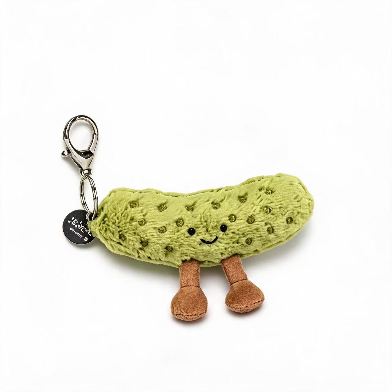 JC Golfbal Pluche Sleutelhanger, Druiven Sleutelhanger, Kwallen Pluche Speelgoed, Nijlpaard, en Pluche Olifant JC Tas Sleutelhanger beige