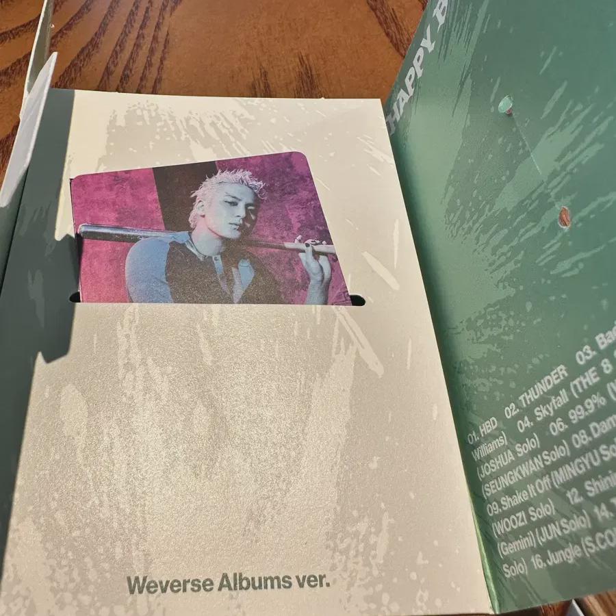 

Seventeen Альбом Ткача+ID-карта Мингю