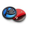 Car Sticker 2025 New 2pcs 80/90/100mm Car Front Hood Badge Rear Trunk Emblem Sticker for Skoda Rapid Fabia Octavia 2 A7 Yeti Sup