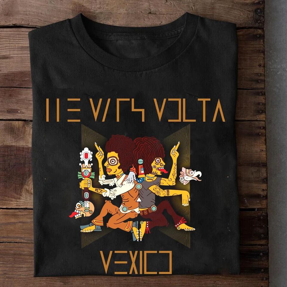 NEW The Mars Volta Band Album Concert Black all Size Unisex Shirt Unisex T-Shirt XXXXL