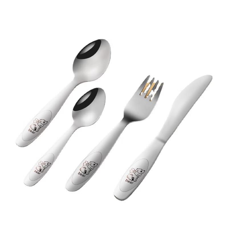 Children's Cartoon Stainless Steel Cutlery Set