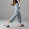 Summer Thin Elastic Waisted Jeans for Women