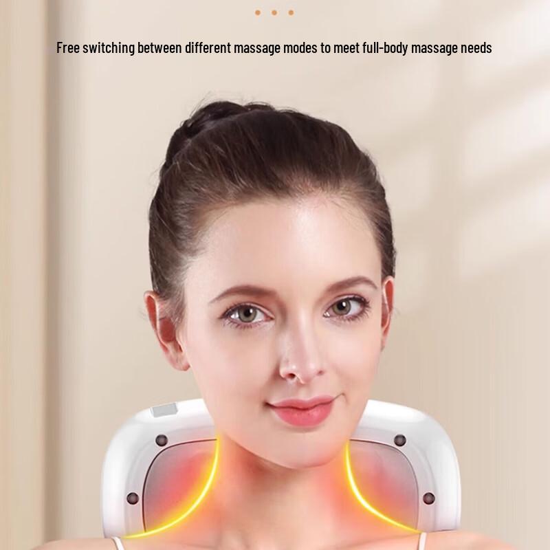 AUX Wireless Multi-function Kneading Massager for Waist, Neck & Back CN plug (adapter included)
