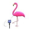 Large LED Solar Flamingo Lawn Light - Outdoor Decorative Animal Courtyard Accent