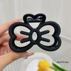 Korean Cute Bowknot Hair Claw Crab Plastic Hair Clip Candy Color Clip for Girls Sweet Hairpins Hair Accessories for Women