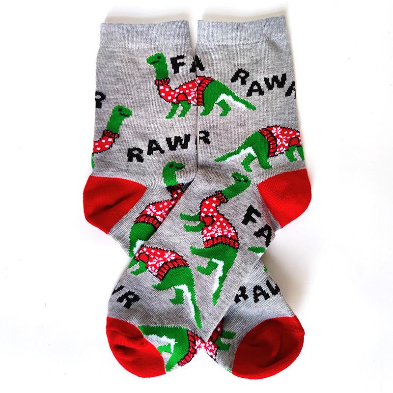 Women Socks Casual Winter Christmas Socks Thickened David's Deer Socks Cotton Cartoon Warm Lady Christmas Socks Gift Elk Socks