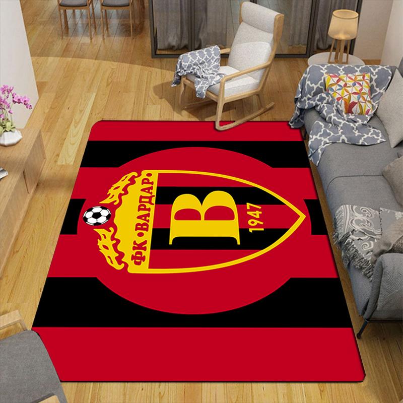 Vardar Skopje Pattern Rug Floor Mat for Living Room or Bedroom Soft and Comfortable Carpet a Gift for Birthday and Holiday.