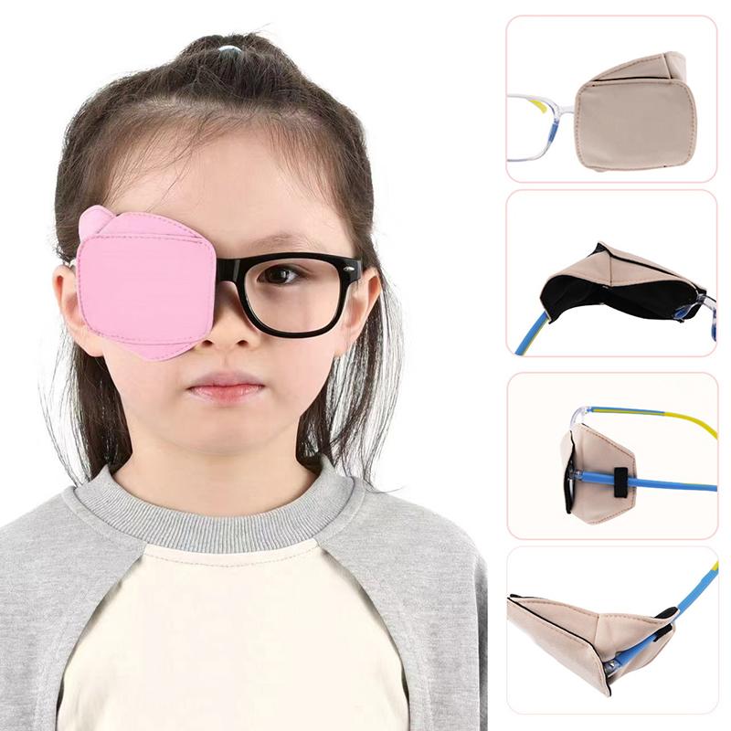 1Pcs Cute Kids Strabismus Treatment Vision Care Children Kids Child Occlusion Medical Lazy Eye Patch Eyeshade