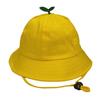 Cute Leaf Kids Fisherman Hat Adult Small Yellow Hat Sunshade Customizable Kindergarten Hat