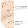 2 Pezzi Supporto Espositore per Lecca-lecca in Legno Supporto Espositivo Creativo Porta Caramelle Base Delicata Supporto per Snack Scaffale da Tavolo