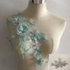 Clothing Accessories Three-Dimensional Flower Imitation Pearl Lace Sequin Lace Collar Embroidery Decoration Diy Clothes Accessories