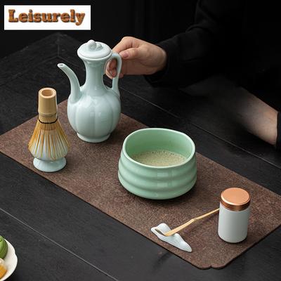Song Dynasty Tea Whisk Brush Set Matcha Whisk Scoop And Holder Matcha Bowl With Strainer Japanese Matcha Ceremony Accessory