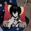 B-Bungo Stray Dogs Anime Pillow Case Fashion Square Pillowcase Bedroom Sofa Room Ins Decoration Leisure