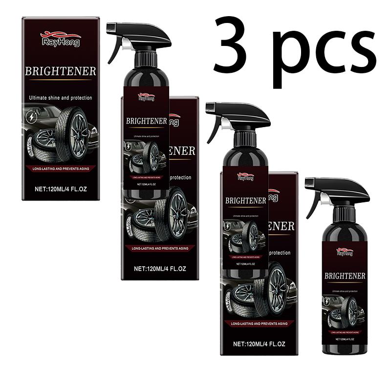 RAYHONG Car Tire Shine Spray Waterproof Anti-fouling Protective Polish Non-staining Lasting Renewal Care