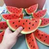 Cute Summer Watermelon Squeeze Toy Realistic Slow Rebound Toy Student Prize